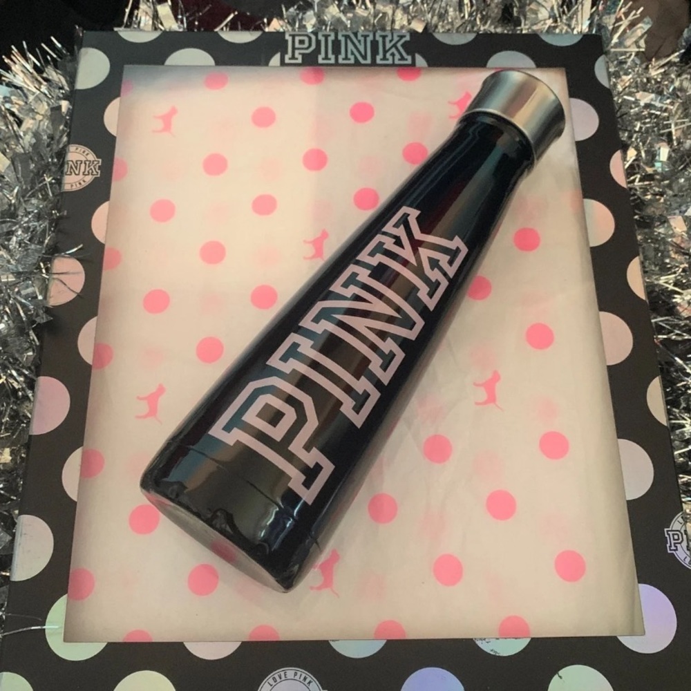 VS PINK Metal Water Bottle ✨